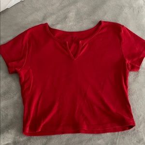 Red Brandy Baby Tee